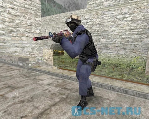 Модель «М4А1 | Добро пожаловать в джунгли» для CS 1.6 (скрин 6)