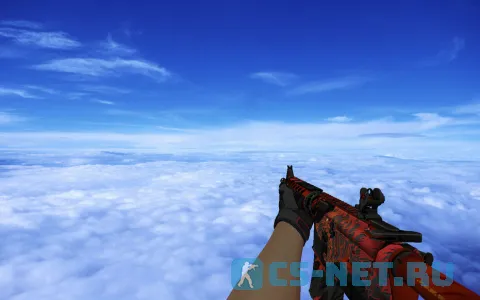 Модель «M4A4 Howl (Old)» для CS 1.6 (скрин 3)