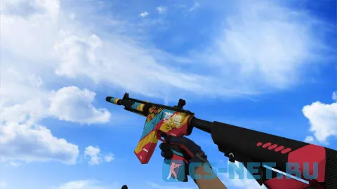 Модель «М4А4 Кибербезопасность» для CS 1.6