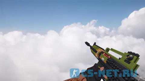 Модель «M4A1 LEGO» для CS 1.6 (скрин 3)