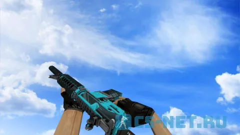 Модель «M4A4 | Облом (blue)» для CS 1.6 (скрин 2)