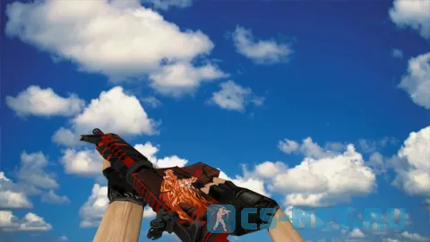 Модель «M4A4 | Вой» для CS 1.6 (скрин 2)