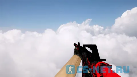 Модель «M4A1 Black Death» для CS 1.6 (скрин 3)