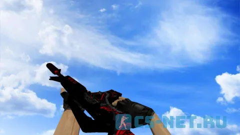 Модель «M4A1 | Черная смерть» для CS 1.6 (скрин 2)