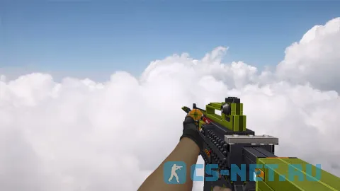 Модель «M4A1 LEGO CSGO anims» для CS 1.6 (скрин 6)