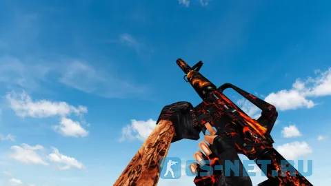 Модель «M4A1 Fire» для CS 1.6 (скрин 2)