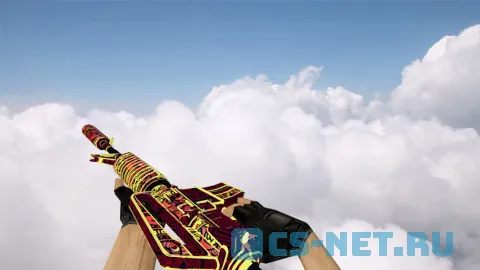 Модель «M4A1 | Огонь Чантико» для CS 1.6 (скрин 2)