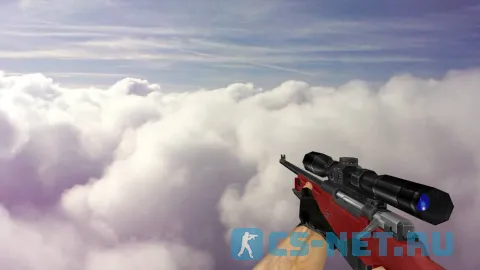 Модель «Default AWP Red Re-Color» для CS 1.6
