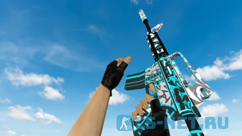 Модель «Default M4A1 | Снежный вихрь» для CS 1.6 (скрин 2)