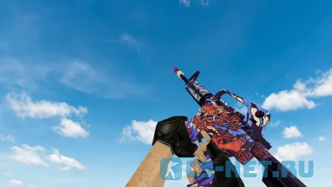 Модель «Default M4A1 | Король драконов» для CS 1.6 (скрин 2)