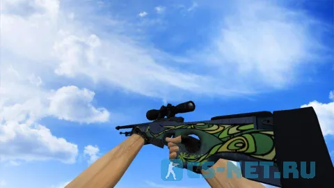 Модель «AWP Кортисейра (anim)» для CS 1.6