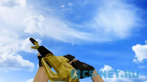 Модель «М4А1 Золотой Василиск» для CS 1.6 (скрин 2)