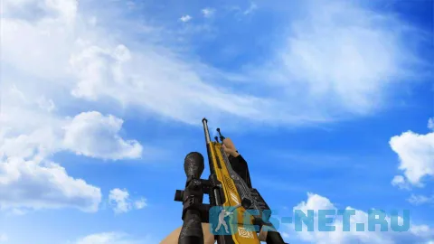 Модель «AWP Уничтожитель Желтый» для CS 1.6 (скрин 2)