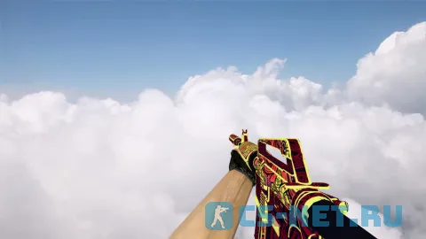 Модель «M4A1 | Огонь Чантико» для CS 1.6 (скрин 3)