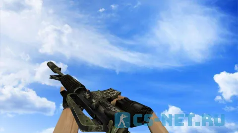 Модель «М4А1 | Взгляд в прошлое» для CS 1.6 (скрин 2)