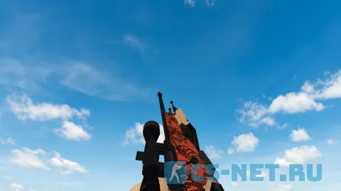 Модель «AWP | БАХ с наклейками» для CS 1.6 (скрин 2)