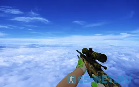 Модель «AWP Dragon Lore (Battle-Scarred)» для CS 1.6 (скрин 3)