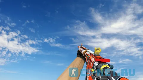 Модель «M4A4 | Кровавый спорт» для CS 1.6 (скрин 3)