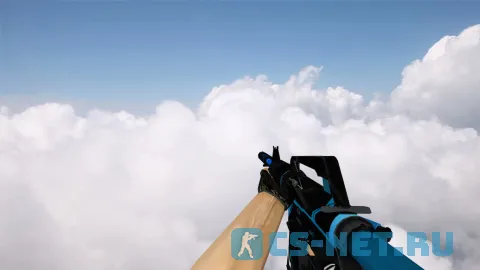 Модель «M4A1 Blue Force» для CS 1.6 (скрин 3)