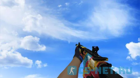 Модель «М4А4 Кибербезопасность» для CS 1.6 (скрин 3)