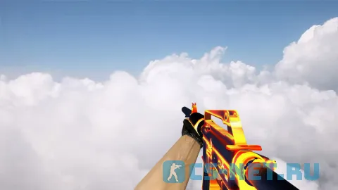 Модель «M4A1 | Жар» для CS 1.6 (скрин 3)