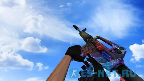 Модель «М4А1 Неоновый туман» для CS 1.6 (скрин 2)