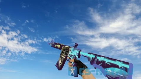 Модель «M4A4 | Безлюдный космос» для CS 1.6