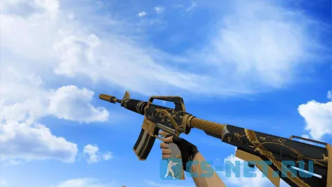 Модель «M4A1-S | Золотая спираль» для CS 1.6