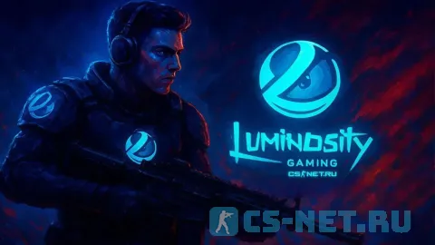 CS 1.6 Luminosity Gaming с HD-скинами оружия из CS2