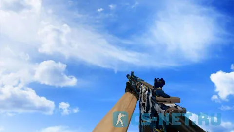 Модель «М4А4 Ультрамариновый маньяк» для CS 1.6 (скрин 3)