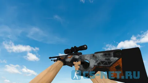 Модель «AWP Asiimov Поношенное» для CS 1.6