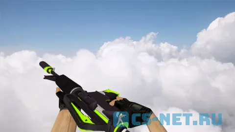 Модель «M4A1 Green | Сайрекс» для CS 1.6 (скрин 2)