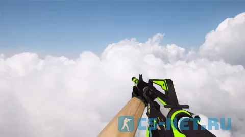 Модель «M4A1 Green | Сайрекс» для CS 1.6 (скрин 3)