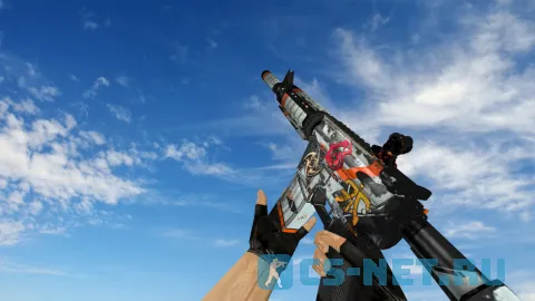 Модель «M4A4 «Азимов» Поношенное» для CS 1.6 (скрин 2)