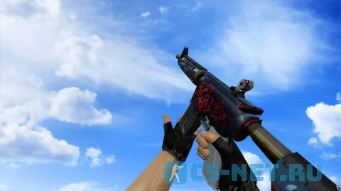 Модель «M4A4 | Ликорис лучистый (Spider Lily)» для CS 1.6 (скрин 2)