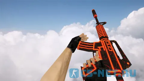 Модель «Default M4A1 | Hot Lava» для CS 1.6 (скрин 2)