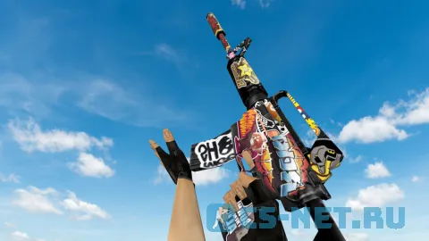 Модель «Default M4A1 Sticker» для CS 1.6 (скрин 2)