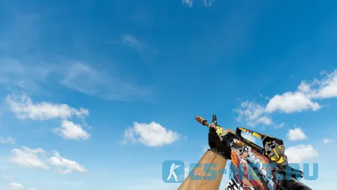 Модель «Default M4A1 Sticker» для CS 1.6