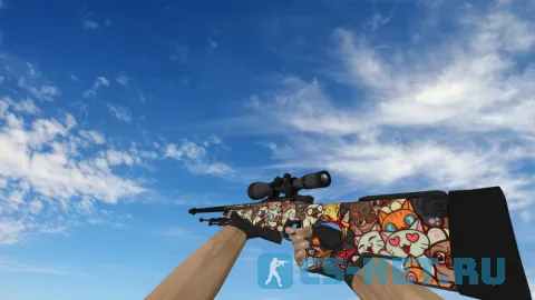 Модель «AWP Лапки» для CS 1.6