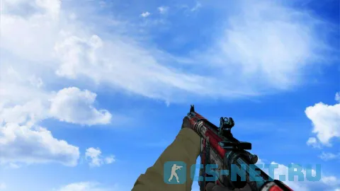 Модель «М4А4 Герой» для CS 1.6 (скрин 3)