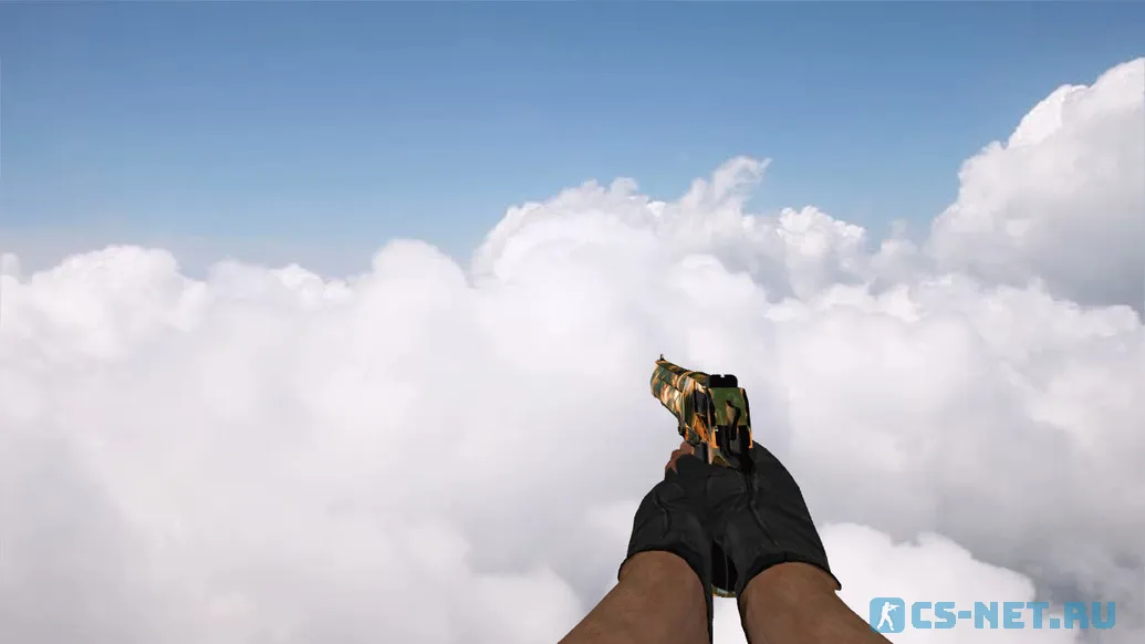 Модель «Deagle Gold Jungle» для CS 1.6