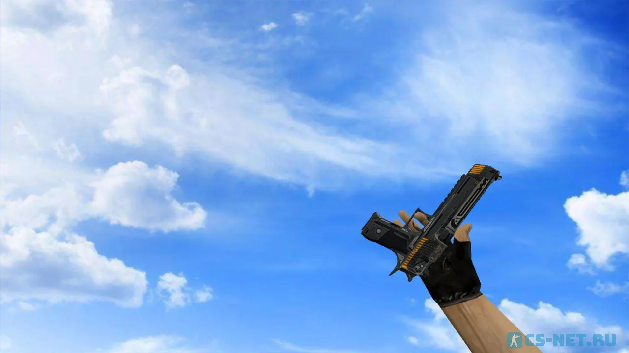 Модель «Deagle | Cyberwanderer Black» для CS 1.6