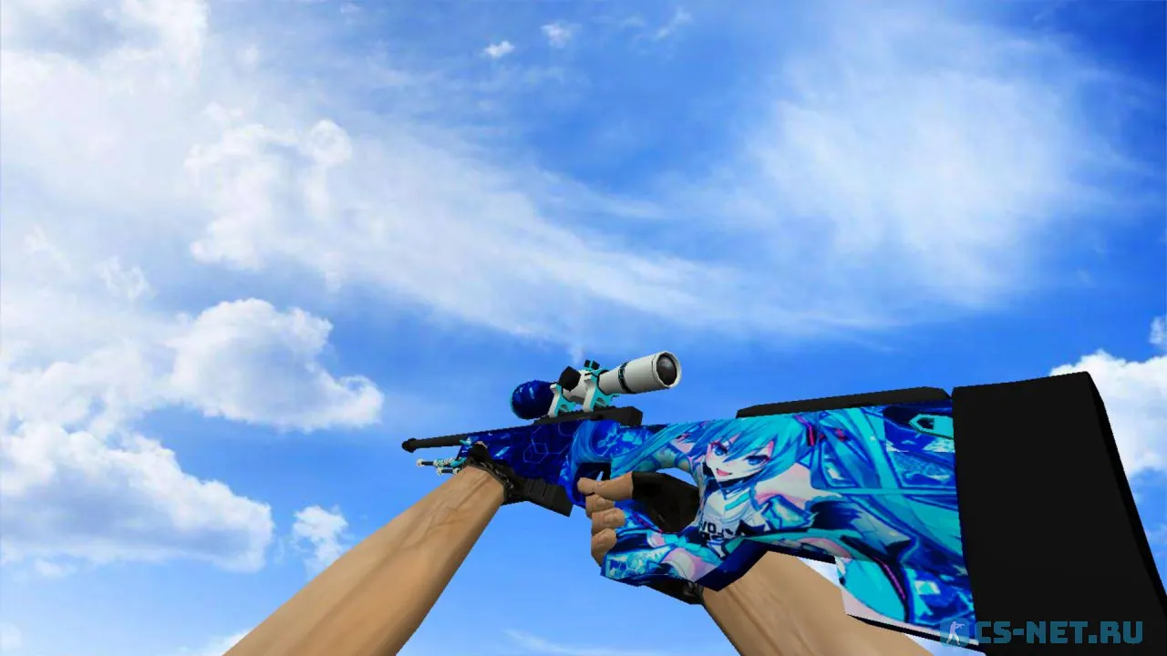 Модель «AWP Мику» для CS 1.6