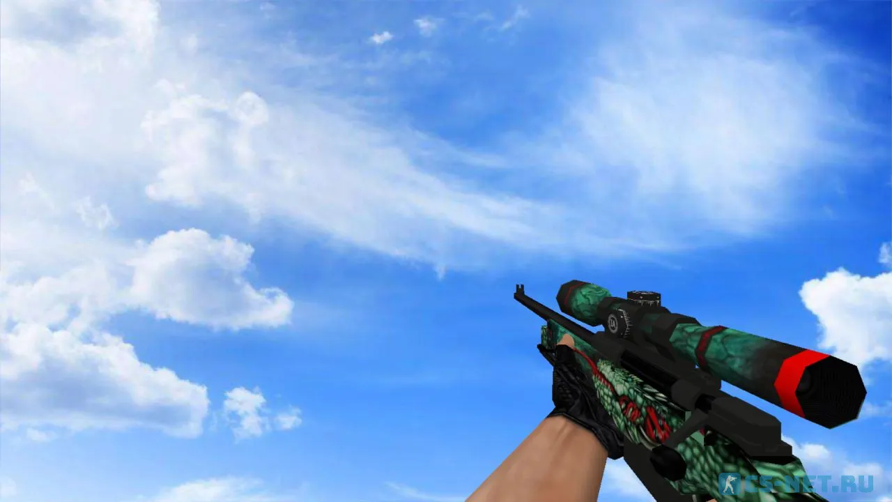 Модель «AWP | Leviathan Kiss» для CS 1.6