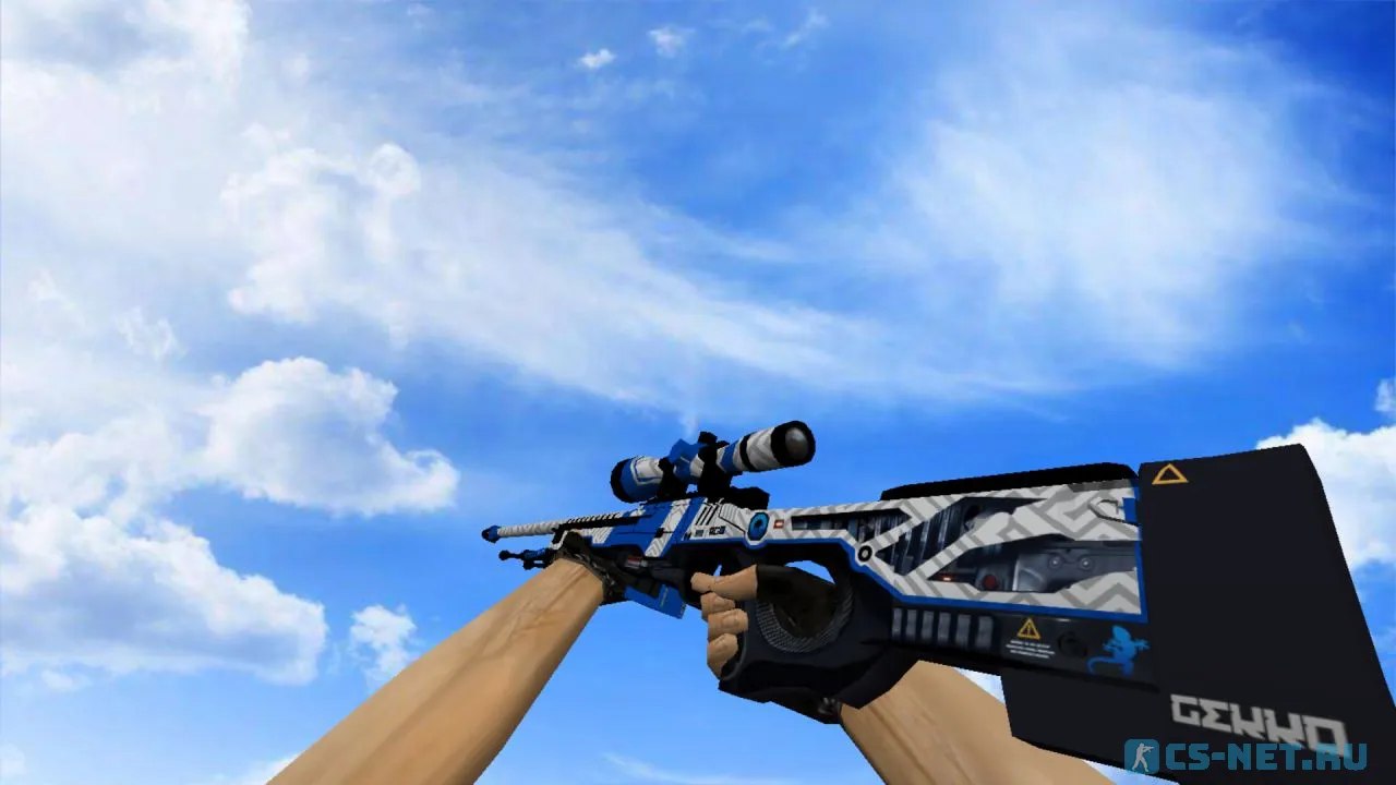 Модель «AWP Рельсотрон» для CS 1.6