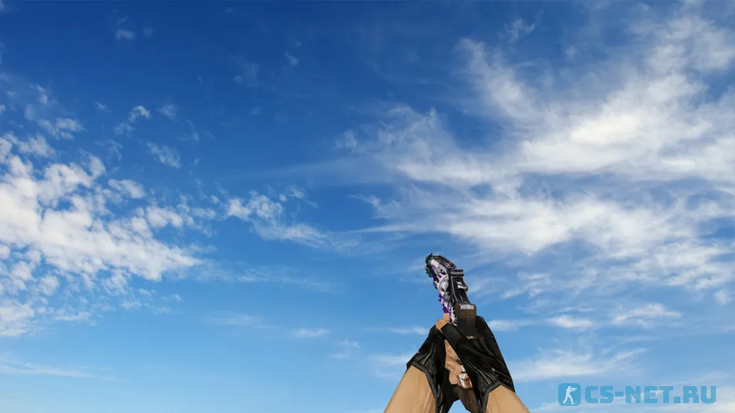 Модель «R8 Revolver Veteran Purple» для CS 1.6 (скрин 3)