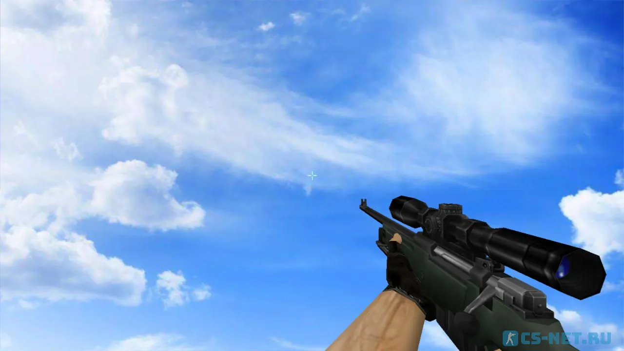 Модель «AWP с прицелом» для CS 1.6