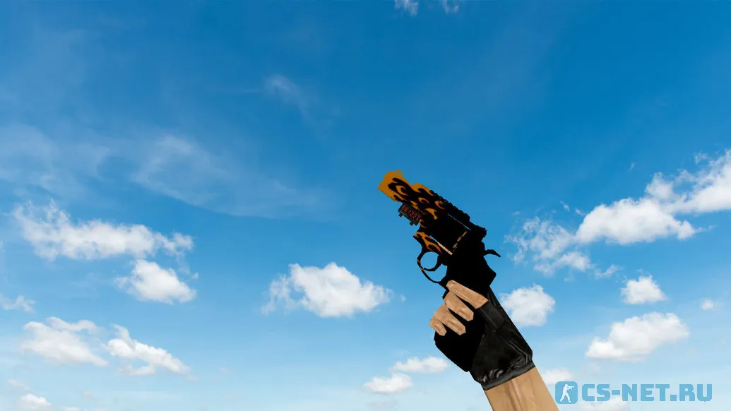 Модель «R8 Revolver | Пламя» для CS 1.6