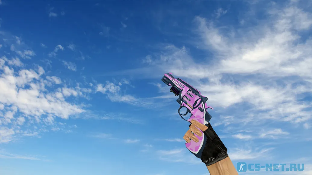 Модель «R8 Revolver Vertex Pink» для CS 1.6
