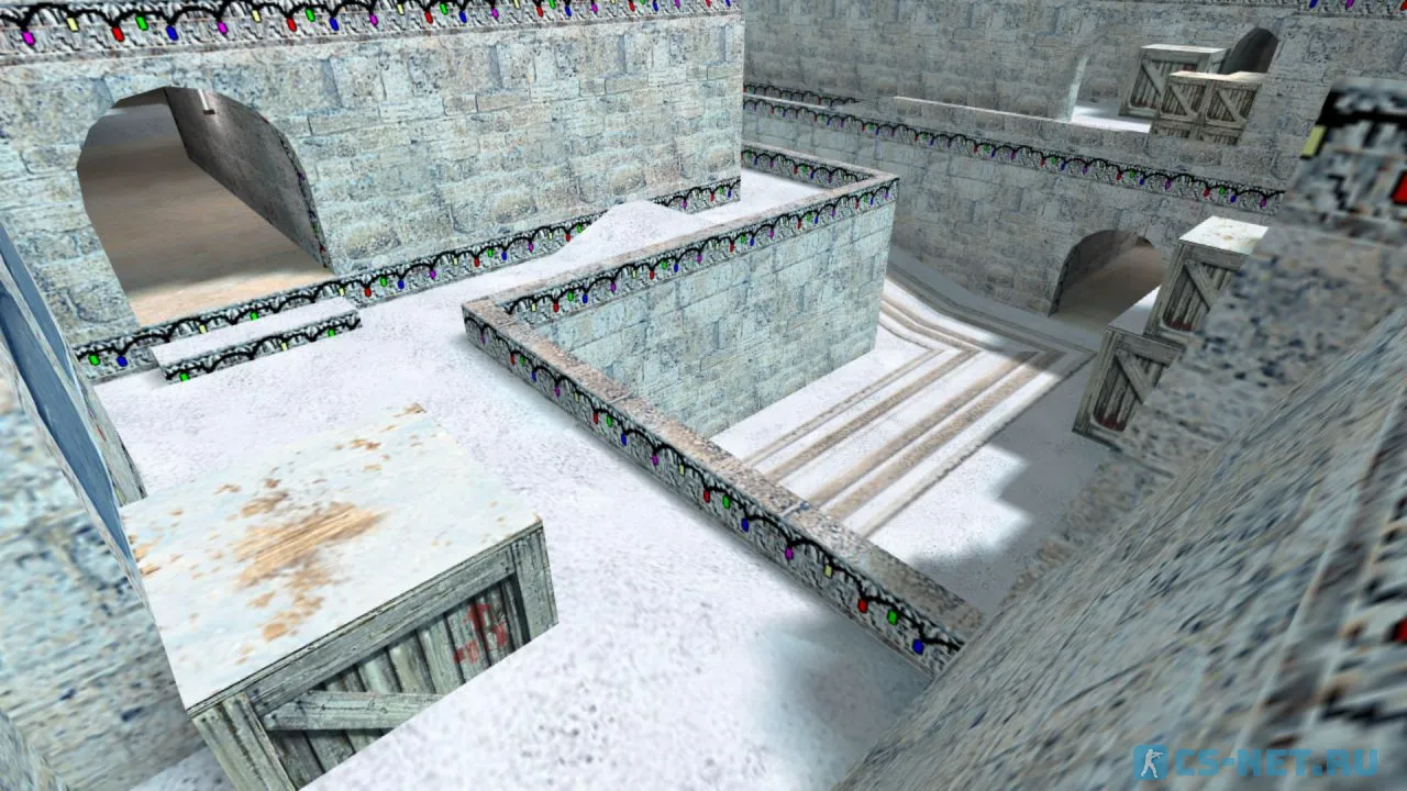 Карта «de_xmas_dust» для CS 1.6 (скрин 3)